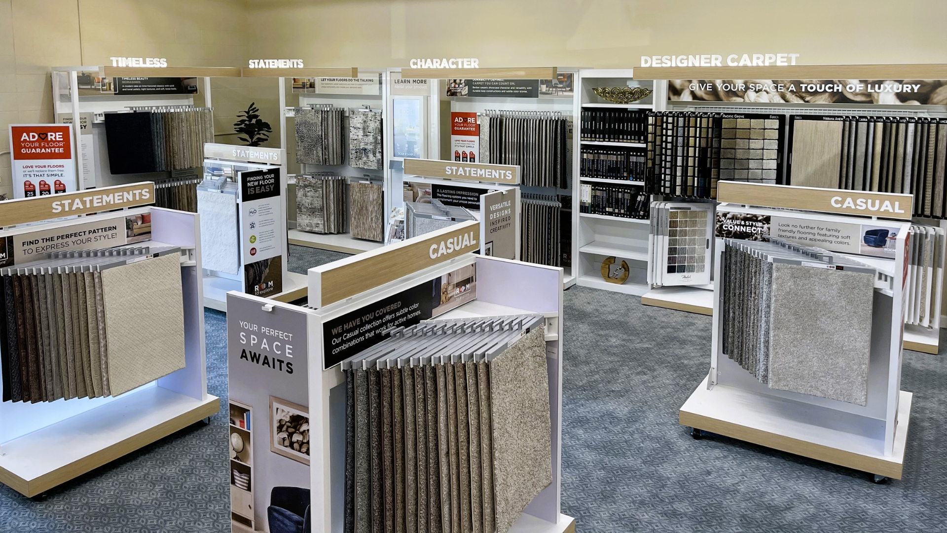 carpet flooring showroom in San Luis Obispo, CA
